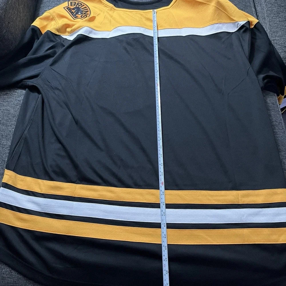 Boston Bruins Jersey Sweater Mens 4XL Black Gold NHL Hockey Fanatics Breakaway - Picture 13 of 16